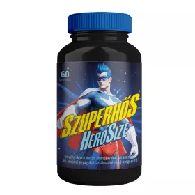 Szuperhős Hero Size méretnövelő kapszula - 60 DB